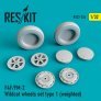 1/32 F4F/FM-2 Wildcat wheels set type 1