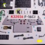 Kelik Cockpit F-16CJ Fighting Falcon 3D 1/32 image 5