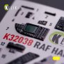 Kelik Decalcomanie Cockpit BAE GR.7 Harrier 1/32 image 7