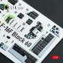 1/48 F-16F Block 60 interior 3D for Hasegawa image 2