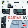 1/48 AV-8B Harrier interior 3D for Hasegawa image 8