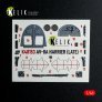 RESKIT AV-8A Harrier Late Interior 3D 1/48 for Kinetic