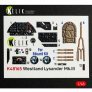Reskit 1/48 Westland Lysander Mk.III 3D Interior Eduard