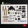 ResKit 1/48 Interni 3D Defiant F1 per Trumpeter