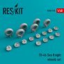 1/48 CH-46 Sea Knight wheel set
