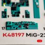 Kelik 1/48 Int�rieur 3D MiG-23 ML/MLD Trumpeter image 4