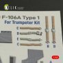 Kelik 1/48 F-106A Delta Dart Type 1 3D Interior image 6