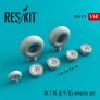 1/48 Bf 110 E/F/G wheels set