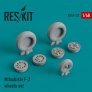 1/48 Mitsubishi F-2 wheels set