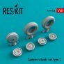 1/48 Vampire type 2 wheels