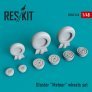 1/48 Gloster Meteor wheels