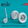 1/48 Messerschmitt Bf-109E weighted wheels set