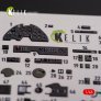 1/48 P-38F Lightning interior 3D decal for Academy image 5