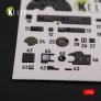 1/48 P-38F Lightning interior 3D decal for Academy image 6