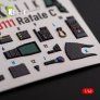 1/48 Rafale C interior 3D decal for Academy/Revell image 1