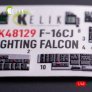 Kelik F-16CJ Fighting Falcon Cockpit 3D 1/48 image 5