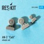 1/72 Antonov AN-2 Colt wheels set image 1