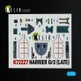 RESKIT 1/72 Harrier Gr3 late Interior 3D Italeri