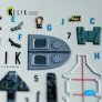 RESKIT 1/72 Harrier GR.1/GR.3 3D Interior Set Italeri image 6