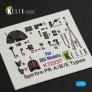 RESKIT 1/72 Spitfire PR A/B/E Types Interior IBG image 1