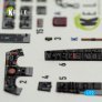 Reskit F-104J Interior 3D Detail Set 1/72 Finemolds image 6