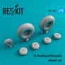 1/72 De Havilland Mosquito wheels