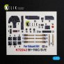 Kelik 1/72 Int�rieur 3D Bf-110C/D/E pour Eduard