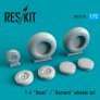 1/72 North-American T-6 Texan wheels set