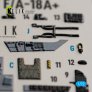 Kelik 1/72 Int�rieur 3D F/A-18+ USMC pour Academy image 5