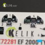 Kelik Eurofighter Typhoon EF-2000 Int�rieur 3D 1/72 image 2