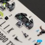 Kelik Eurofighter Typhoon EF-2000 Int�rieur 3D 1/72 image 7