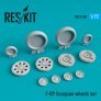 1/72 F-89 Scorpion wheels set