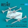 1/72 AIM-7F High Vis Sparrow III missiles