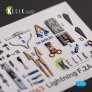 1/72 F.2A Lighting interior 3D decal for Airfix image 2
