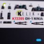 Kelik Set D�taillage Cockpit OH-1 Ninja 1/72 image 3