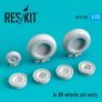 1/72 Ju 88 wheels set early version