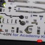1/48 P-40N Interior 3D ACAD decal image 2