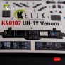 1/48 UH-1Y Venom interior 3D ZIMI/Kitty Hawk decal image 1