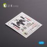 1/72 F-5E Tiger II Early series interior 3D decals