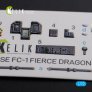 1/72 Chinese FC-1 Fierce Dragon Interior 3D TRUM decal image 2