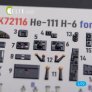 1/72 He-111 H6 Interior 3D for Airfix decal image 3