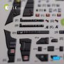 1/72 Mirage 2000D Interior 3D for modelsvit decal image 2