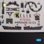 1/72 MIRAGE III CJ interior 3D Special Hobby decal image 1