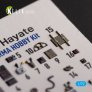 1/72 Ki-84 Hayate interior 3D for Arma Hobby. decal image 3