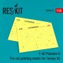 1/48 F-4B Phantom II Pre-cut painting masks