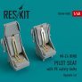 1/48 Mi-24 Hind Pilot seat with PE safety belts