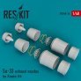 1/48 Su-33 exhaust nozzles