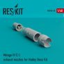 1/48 Dassault Mirage IIIC/J exhaust nozzles