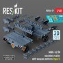 Reskit 1/48 MHU-141M Munitions Trailer with Weapon Platform