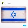 1/72 Israel Flag Base Acrylic 3 mm 280x180